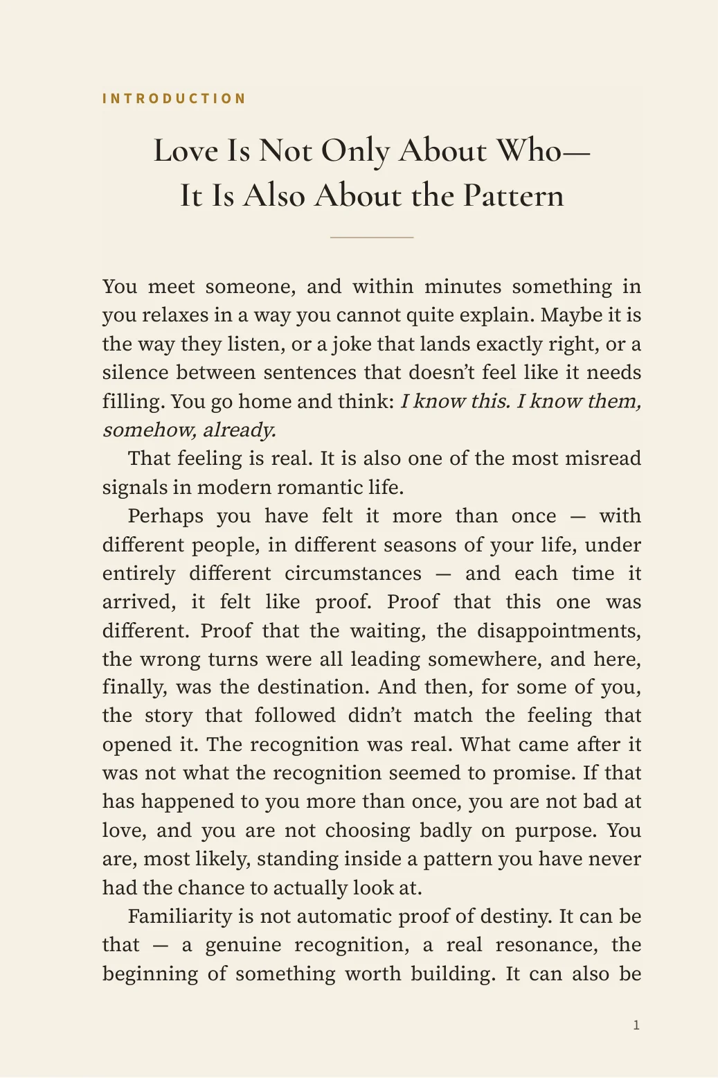 Introduction opening page