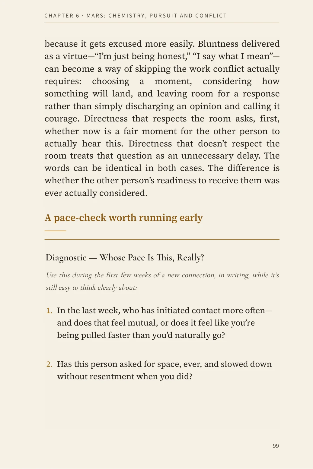 A worksheet page from Chapter 6